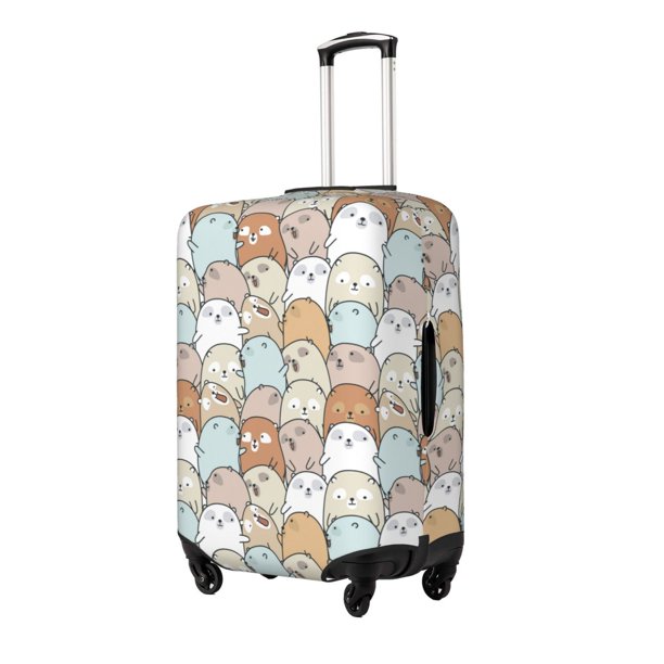 Balery Lovely Bear Funda de equipaje, fundas para maletas, elástica, lavable, protector de maletas, compatible con maletas de 18 a 32 pulgadas-Large