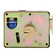 thumbnail image 3 of Cerradura eléctrica de control DC12V con 3 llaves mecánicas para cajón de gabinete con desbloqueo hacia la izquierda, 3 of 14