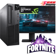 Restored Gaming Lenovo M91 Desktop SFF Computer PC Intel Core i5 Processor 16GB Ram 1TB HDD NVIDIA GT 1030 DDR5 20" LCD KB & Mouse Bto Wifi Adapter Bluetooth Windows 10 (Refurbished)