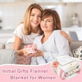 thumbnail image 3 of Initial K Blanket Gifts for Women, Monogrammed Gifts for Women, Unique Anniversary Wedding Birthday Gifts for Her, Cool Personalized Gifts for Women Blanket 50x60, 3 of 6