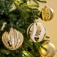 thumbnail image 4 of Valery Madelyn 9ct 3.94" Christmas Ball Ornaments, White Gold Shatterproof Ornaments for Christmas Party Decor, 4 of 8