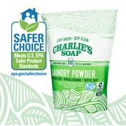 Charlie’s Soap - Unscented Laundry Powder Detergent 100 Loads (2.64 lb)