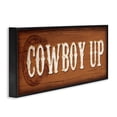 thumbnail image 3 of Stupell Industries Cowboy Up Ranch Life Black Framed Giclee Art design by Jennifer Pugh, 10 x 24, 3 of 8