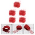 thumbnail image 3 of 5Pcs Christmas Glitter Sheer Mesh Ribbons Decorative Ribbon for DIY Crafts, 3 of 9