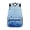 Blue Gradient Star Pattern, variant on Wild Horses Landscape Printing Galaxy Backpack for Kids Back to School,One Size