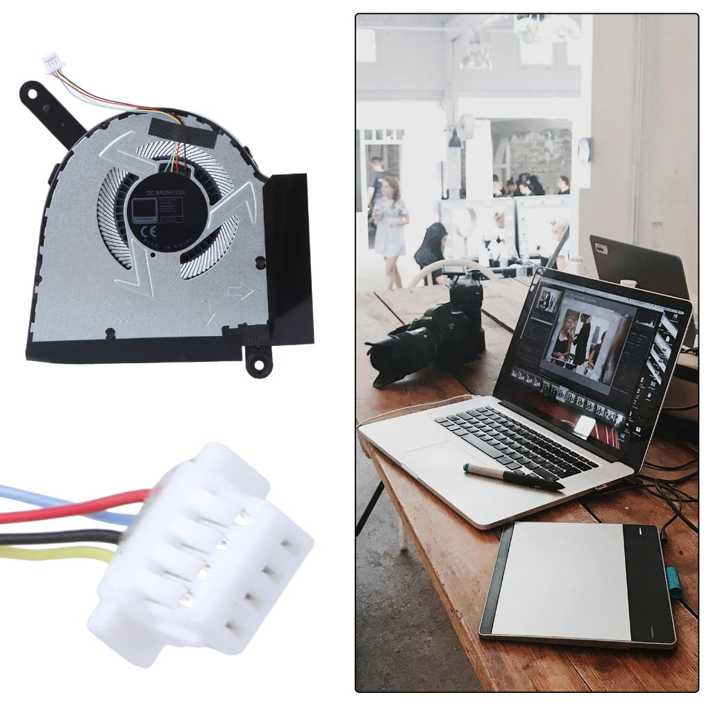 BQBQERT Replacement CPU Cooling Fan Notebook Coolers Metal Heat Dispersion Fan for FX607 FA607 2024 FX607JU FX607JV FA607PI