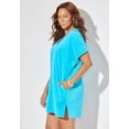 thumbnail image 4 of Swimsuits for All Women's French Terry Lightweight Cover Up Tunic, 4 of 4