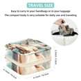 thumbnail image 5 of Horse Travel Portable Square Jewelry Organizer with Ring, Earring, Necklace, and Bracelet Storage - Suitable for Girls and Women, 5 of 6