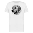 thumbnail image 1 of Drawing Of A Labrador Retiever T-Shirt Men -Image by Shutterstock, Male x-Large, 1 of 2