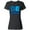 AB-Black, variant on Be Kind Logo in Blue Women's T-Shirt