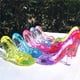 thumbnail image 3 of Sandalias de tacón alto para niña, zapatos de cristal de cuento de hadas de imitación, zapatilla de juguete, regalo de fiesta, Decoración de cumpleaños, adorno de ceremonia, 3 of 4
