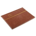 thumbnail image 1 of 120 Penny Coin Collecting Holder Pockets Storage Folder Album Book 10 Pages Brown, 1 of 8