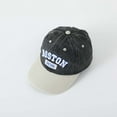 thumbnail image 4 of Boys Hat Trucker Boys and Girls Children Baseball Cap Summer Letter Prints Caps Car Girls Kids Sun Kids Hat Black 2-8 Years, 4 of 4