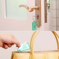 thumbnail image 5 of 10pcs Plastic Transparent Clamshell Key Tag Classification Label, 5 of 8