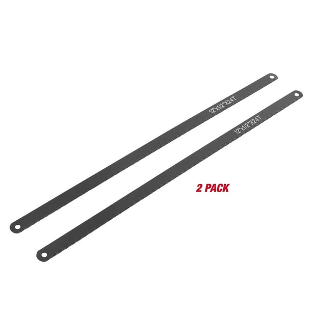 Hyper Tough 2Pack Carbon Steel Hacksaw Blades