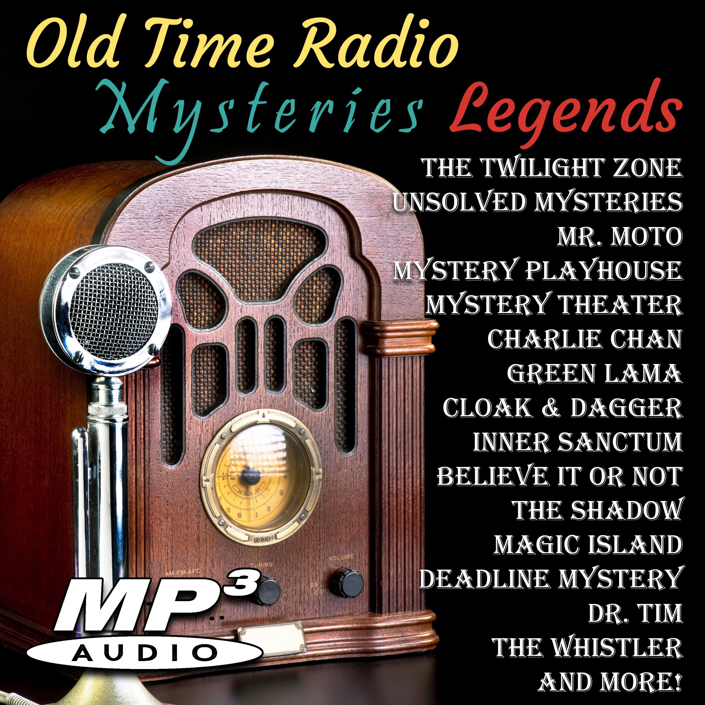 Old Time Radio Mystery Legends on USB Flash Drive _ Over 4,000 Shows