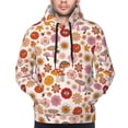 thumbnail image 4 of Hoodies for Men - Fall 70s Groovy Hippie Long Sleeve Comfrt Men'S Fashion Hoodies & Sweatshirts, Sweatshirts for Men Hoodies Pullover Clothing Clothes with Pouch, 4 of 7