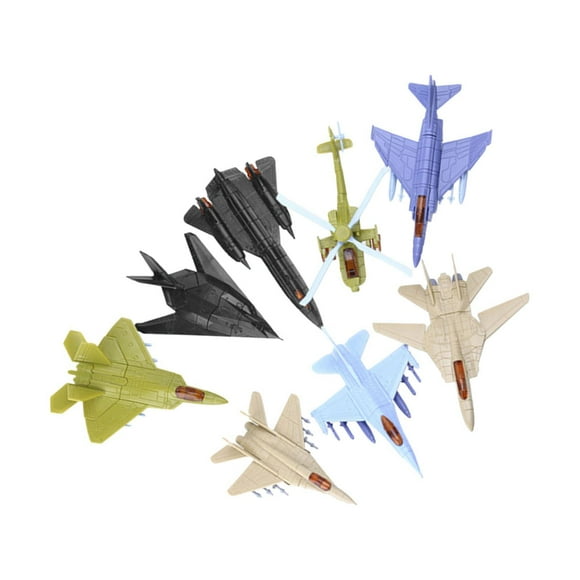 Langgg for Ultimate Air Force Jet Play Set for Kids Thrilling Helicopter Toys Fighting Falcon Type 1 1Set