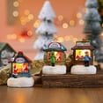 thumbnail image 2 of Casa Pequeña de Resina Navideña Decoración de Mostrador de Centro Comercial de Hotel Navideño Regalo de Navidad para Niños C, 2 of 7