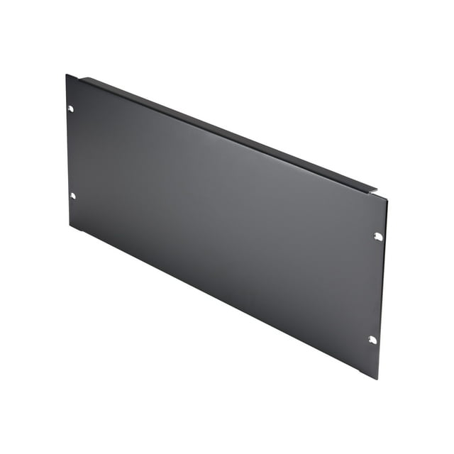 StarTech.com Panneau Vierge 4U pour Rack de 19 Pouces, Panneau de Montage Rack pour Racks Serveur/réseau & Armoires, Panneau de Rack Mount 4RU/espaceur/plaques, Panneau Solide, Acier Laminé à Froid, Noir - Panneau de Blanchiment 4U (RKPNL4U) - Panneau de Blanchiment Rack - Noir - 4U - 19 Pouces