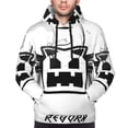 thumbnail image 5 of Lsque Geometry Dash Pattern Casual Men's Hoodie,Hooded Sweatshirt with Kangaroo Pocket,Pullover Hoodie-XX-Large, 5 of 8
