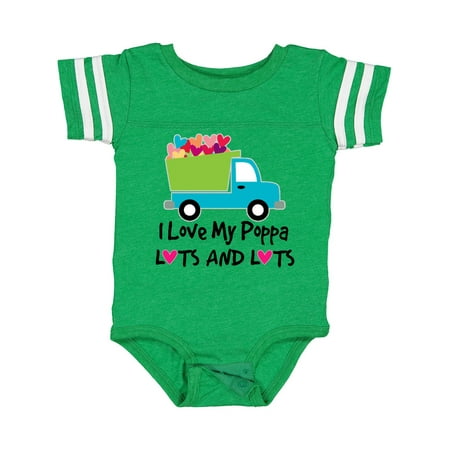 

Inktastic I Love My Poppa Gift Baby Boy or Baby Girl Bodysuit