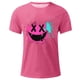 thumbnail image 4 of Blusas y camisas de manga corta con cuello redondo para hombre, blusas casuales de verano a la moda con cuello redondo y estampado para hombre., 4 of 4