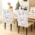 thumbnail image 4 of YAZAOO Chair Covers Set Home Kitchen Cartoon Grin Pattern Party Decor Seat Back Cover Protector, 4 of 6