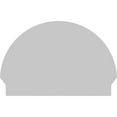 thumbnail image 5 of Ekena Millwork 32"W x 22-3/4"H x 2-3/4"P Half Round 3 Spoke Architectural Grade PVC Combination Pediment, 5 of 7