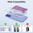 thumbnail image 4 of Portatarjetas FINPAC MagSafe Antirrobo RFID Morado, 4 of 8