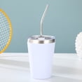 thumbnail image 4 of Stainless Steel Kids Cups with Spill Proof Lid, Straw & Silicone Sleeves, 12oz, BPA Free, Insulated, for Cold & Hot Drinks, 4 of 4