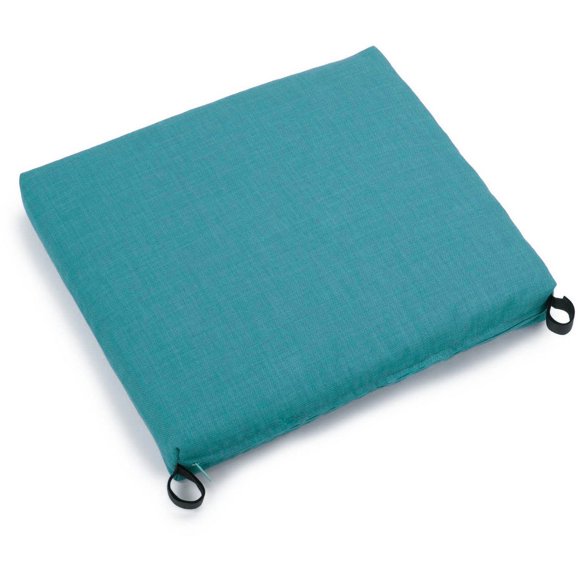 Cojín para silla Blazing Needles 51 x 48 cm, color azul aguamarina