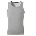 thumbnail image 1 of Minnieouse Ropa interior térmica para hombre, chaleco de terciopelo grueso para otoño e invierno, capa básica para el hogar y la oficina, Tops cálidos, conjuntos de ropa Chaleco gris claro Minnieouse AP013593-06, 1 of 4