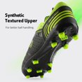 thumbnail image 4 of DREAM PAIRS Men Sports Athletic Light Outdoor Football Soccer Cleats, 4 of 5