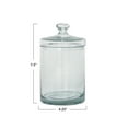 thumbnail image 3 of Creative Co-Op Compact Glass Jar with Lid, Clear, 3 of 3