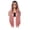 Pink, variant on 30-Inch Gradient Pink Long Straight Wig with Bangs - Bold Fashion Statement for All Occasions
