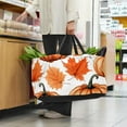 thumbnail image 6 of Maple Ieaf Pumpkin Large Foldable Oxford Cloth Storage Box Organizer Picnic Basket Cube Organizer, 6 of 7