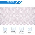 thumbnail image 4 of Unique Bargains Lace Ribbon 5 Yards 7 Inch Lace Flower Trim for Craft Headbands Wedding Pink, 4 of 5