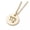 Gold, variant on Stainless Steel Pendant Necklace Lobster Zodiac Sign Gold Silver 17.7" 2mm Z447-Libra-Gold
