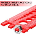 thumbnail image 3 of Nut and Bolt Thread Checker, Standard and Metric Bolt Size and Thread Gauges, Bolt Size Finder Bolt and Nut Identifier Gauges, Bolt Size Finder, Screws Sizer & Measuring Tool, 3 of 7