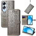 thumbnail image 1 of Funda Cartera FOXDOCK para OPPO A60 4G , Flip PU con Relieve de Gatos y Perros, Tarjetero y Soporte, 1 of 6