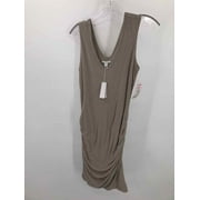 Pre-Owned James Perse Grey Size Small Knee Length Sleeveless Dress
