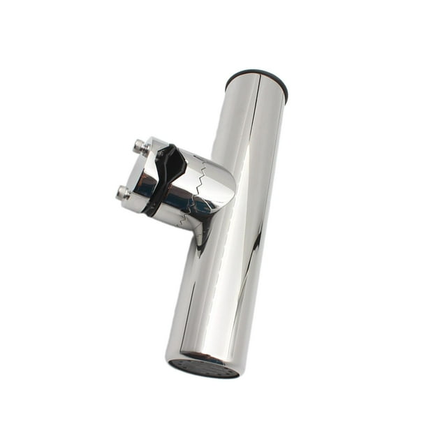 braveheart Support de Canne à Pêche en Acier Inoxydable Pince Réglable Argent 19MM-25MM