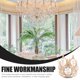 thumbnail image 5 of GOOHOCHY Accesorio de luz de techo Lámpara colgante Lámpara de mesa de decoración de cristal Adorno de corona, 5 of 7
