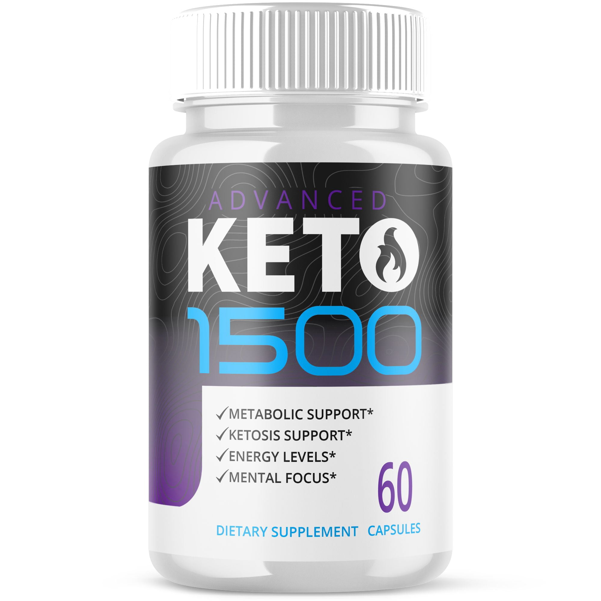 (1 Pack) Keto 1500 - Pills for Weight Loss - Energy Boosting Supplements for Weight Management - Advanced Ketogenic Ketones - 60 Capsules