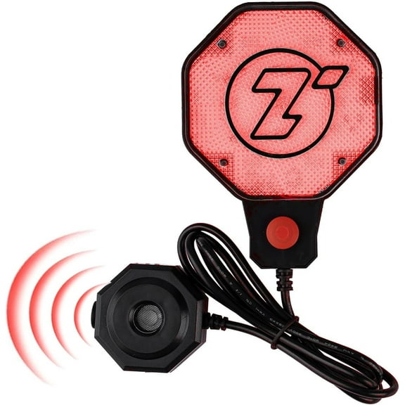 Zone Tech Garage Parking Sensor - Adjustable Stop Distance 12" to 6.5 ft USB Powered Ultrasonic Car Parking Stopper for Garage with Red/Yellow/Green LED Indicators