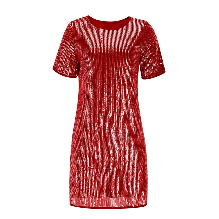 t shirt dress glitter Sassy Shortcake Santa Baby Dress main image 0