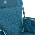 thumbnail image 5 of GCI Outdoor Kickback Insulated Rocker Low Profile Rocking Camping Chair with Cup Holder, Teal, 5 of 11