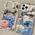 thumbnail image 4 of Funda de punto encantador de Disney para iPhone 15 14 13 12 11 Pro Max XR XS X 8 7 6 6S Plus SE 2020, funda protectora transparente con estampado para teléfono, 4 of 5