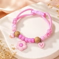 thumbnail image 6 of Pet Collar with Safety Buckle Vibrant Adjustable Beaded Collars for Cats and Puppy Dogs Cute Necklace with Charm Pendant for Small Kitten Puppy Girl Dog S, 6 of 9